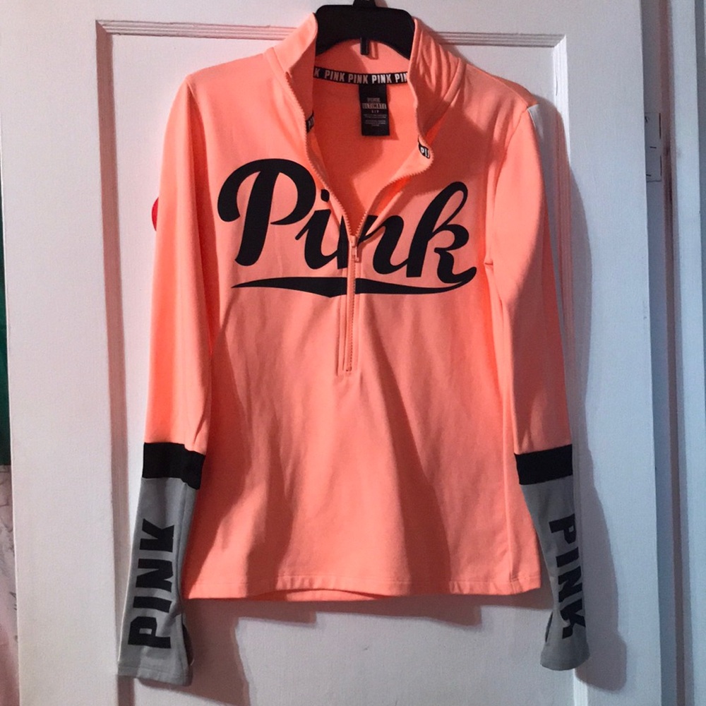 Vitoria Secret Work Out Quarter Zip